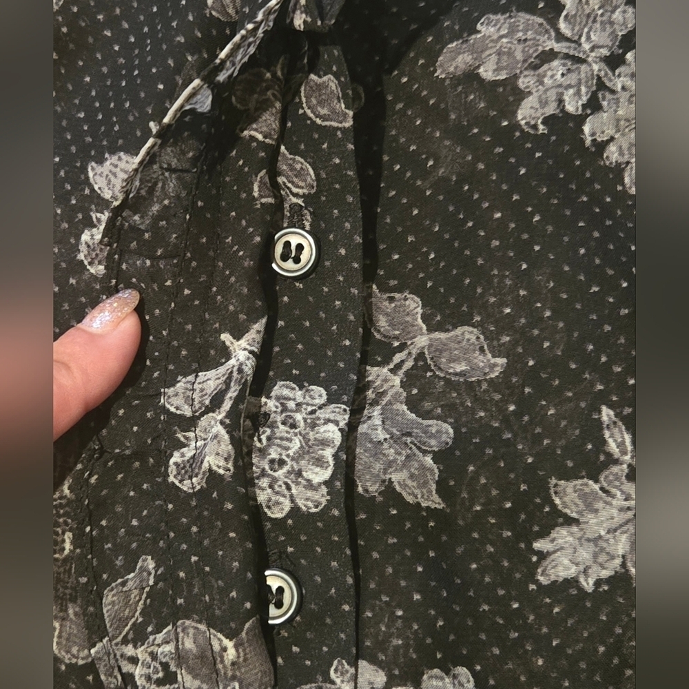 NWOT Lane Bryant Floral Blouse - Picture 3 of 10